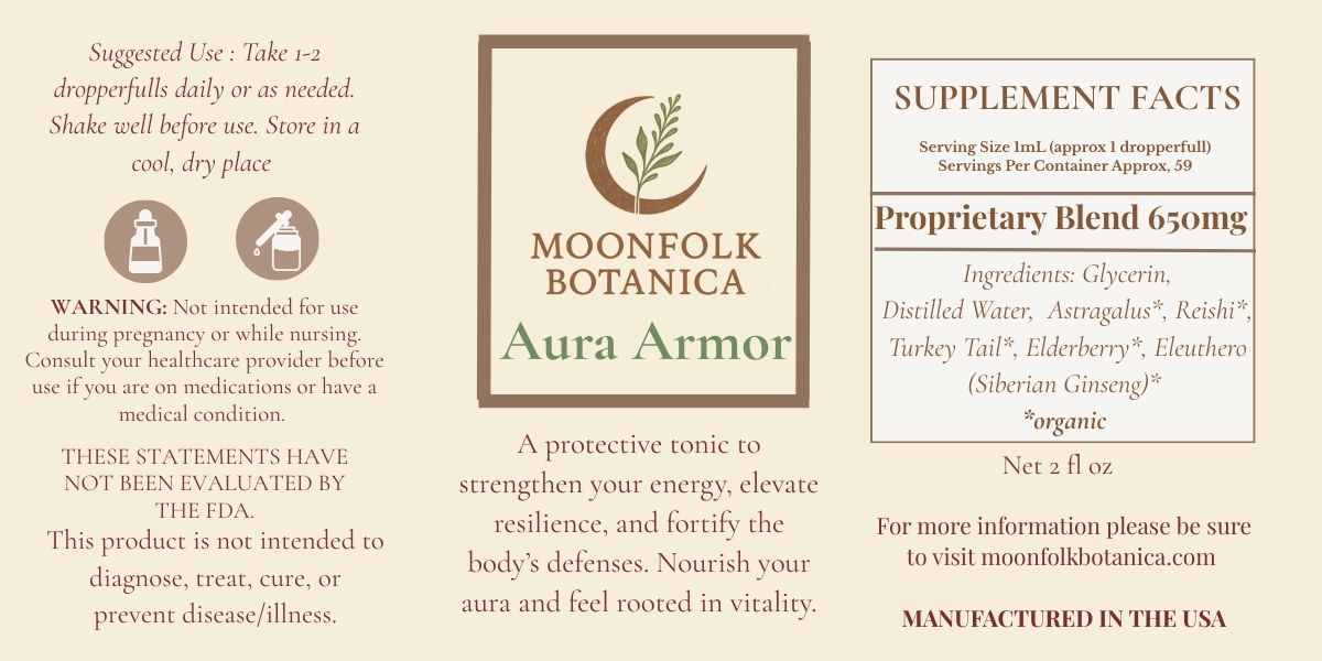 Aura Armor - 2 oz Tincture