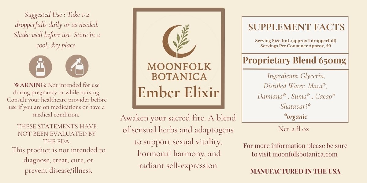 Ember Elixir - 2 oz Tincture